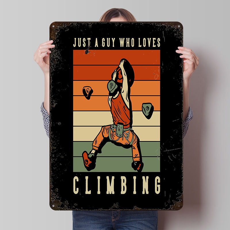 Retro Gaming Guy - Poster in Latta con Scenografia Retrò