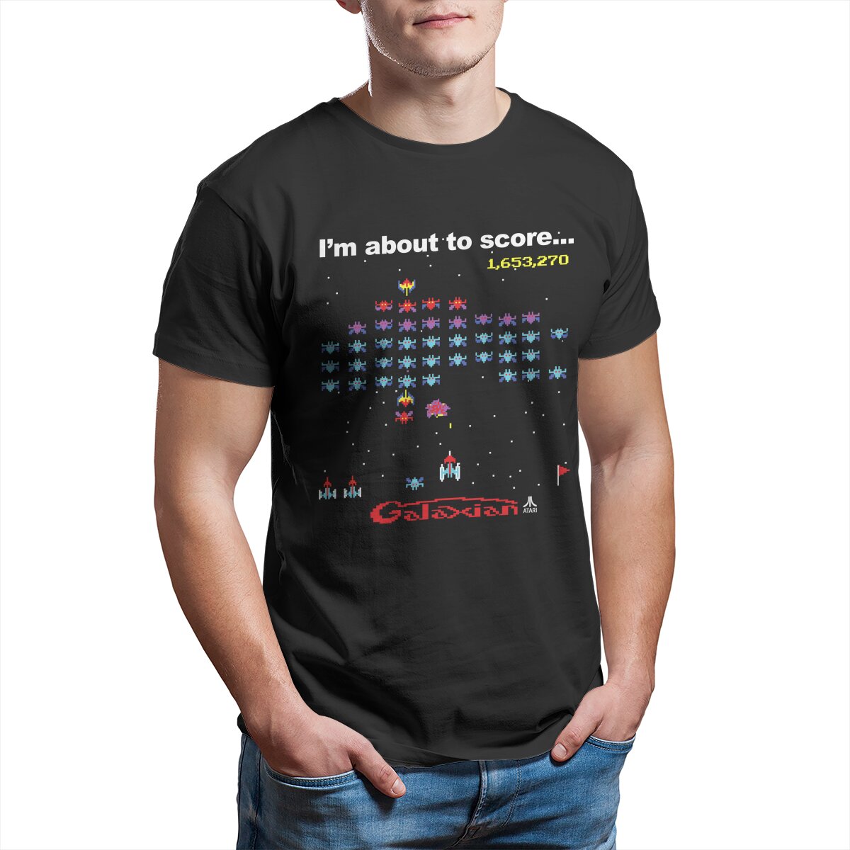 Retro Gaming Juegos - Mod.01 Arcade Galaga 1981 Space invasers