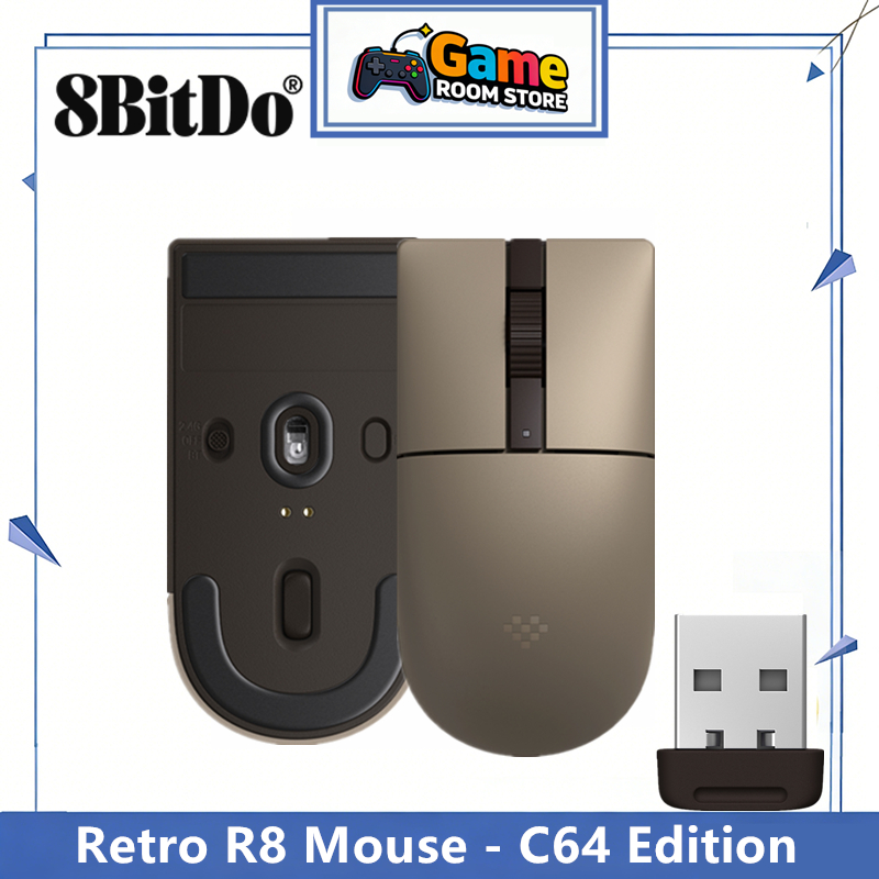 Mouse Gaming Retro - Mouse Gaming 8BitDo Retro R8 -