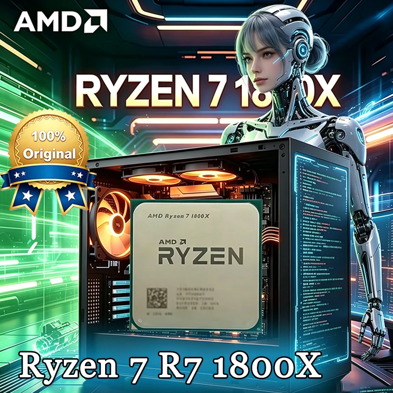Amd Cpu Ryzen 7 - Processore AMD Ryzen 7 1800X CPU