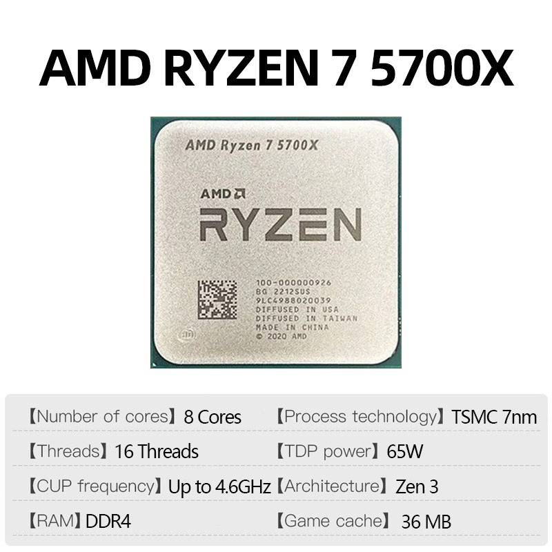 Processore Desktop AMD Ryzen 7 - Amd Cpu Ryzen 7 recensione e prezzo