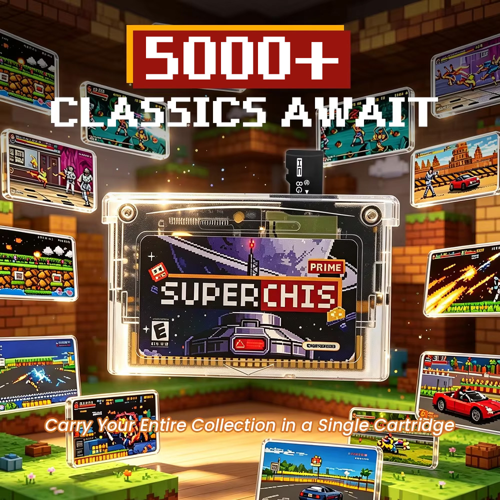 Cartuccia di gioco retrò Super - Retro Gaming Handheld recensione e prezzo