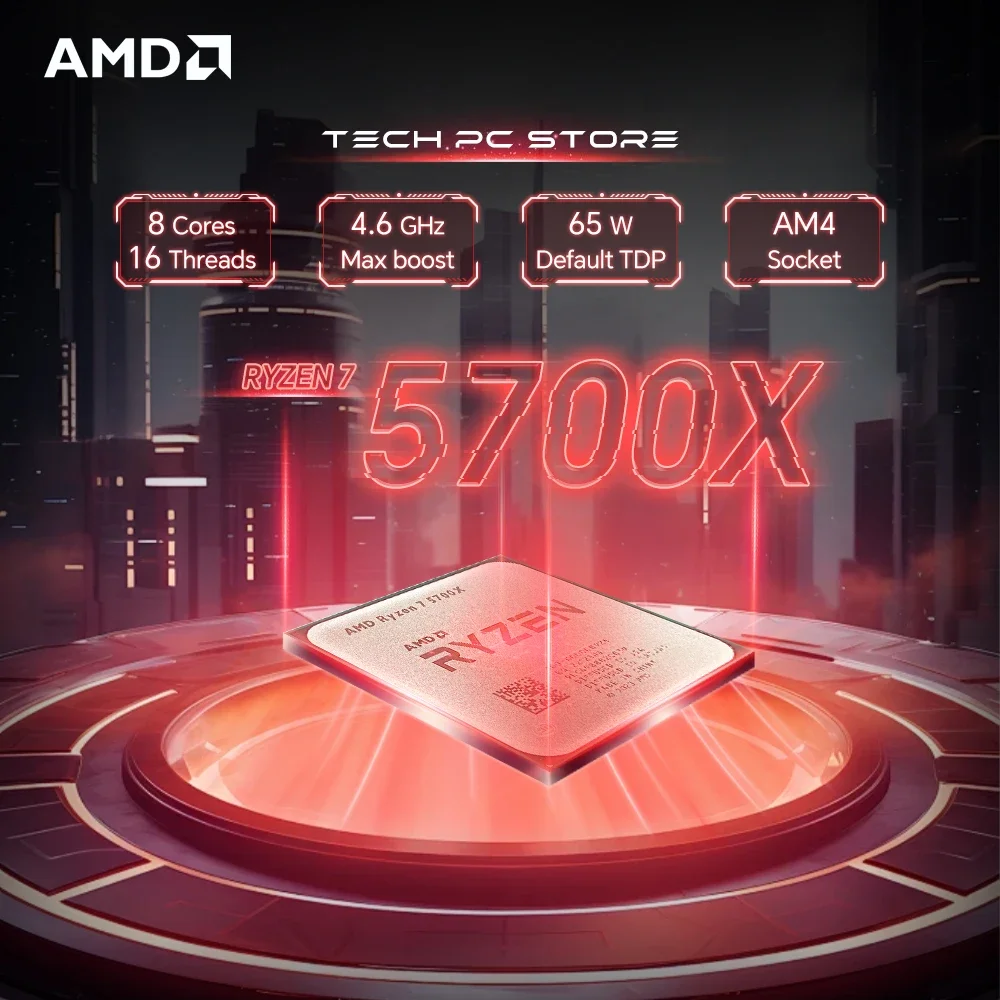 AMD Ryzen 7 5700X R7 5700X CPU - Amd Cpu Ryzen 7 recensione e prezzo