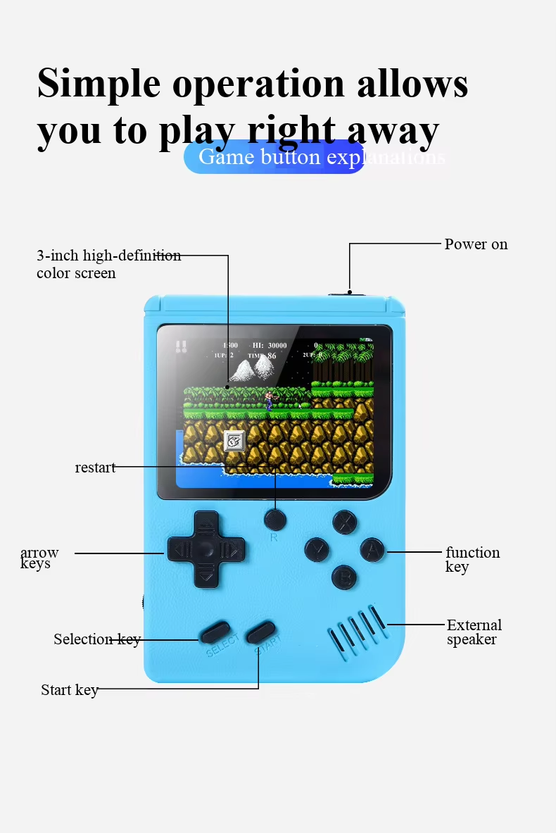 Console di gioco portatile ret - Retro Gaming App recensione e prezzo