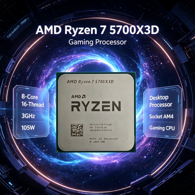 CPU Desktop AMD Ryzen 7 5700X3 - Amd Cpu Ryzen 7 recensione e prezzo