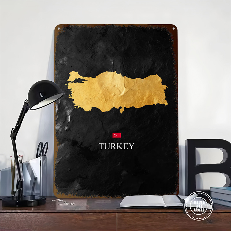 Poster Mappa della Turchia Dor - Background Retro Gaming recensione e prezzo