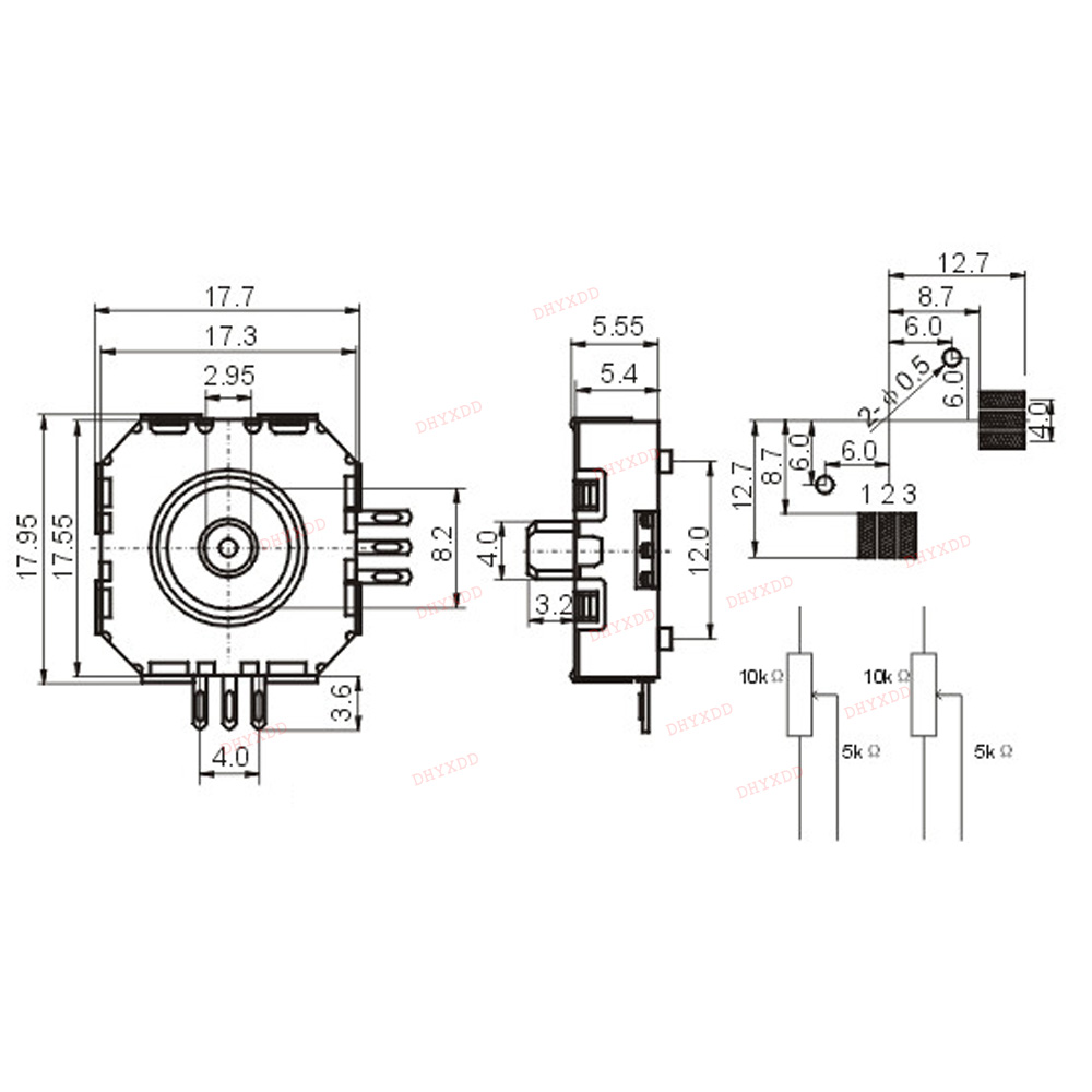1 pz 3D joystick analogico pol - Arcade Stick Joystick recensione e prezzo