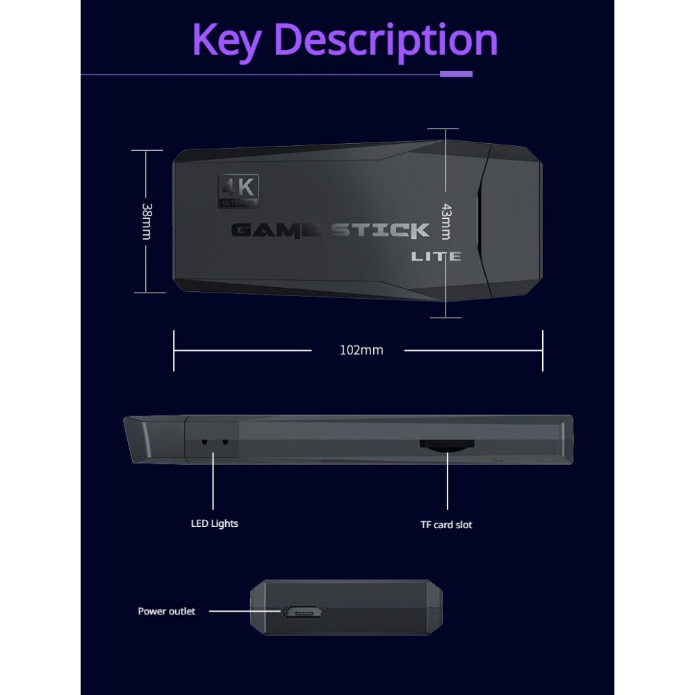 Console Portatile 4K per Gioch - Retro Gaming App recensione e prezzo