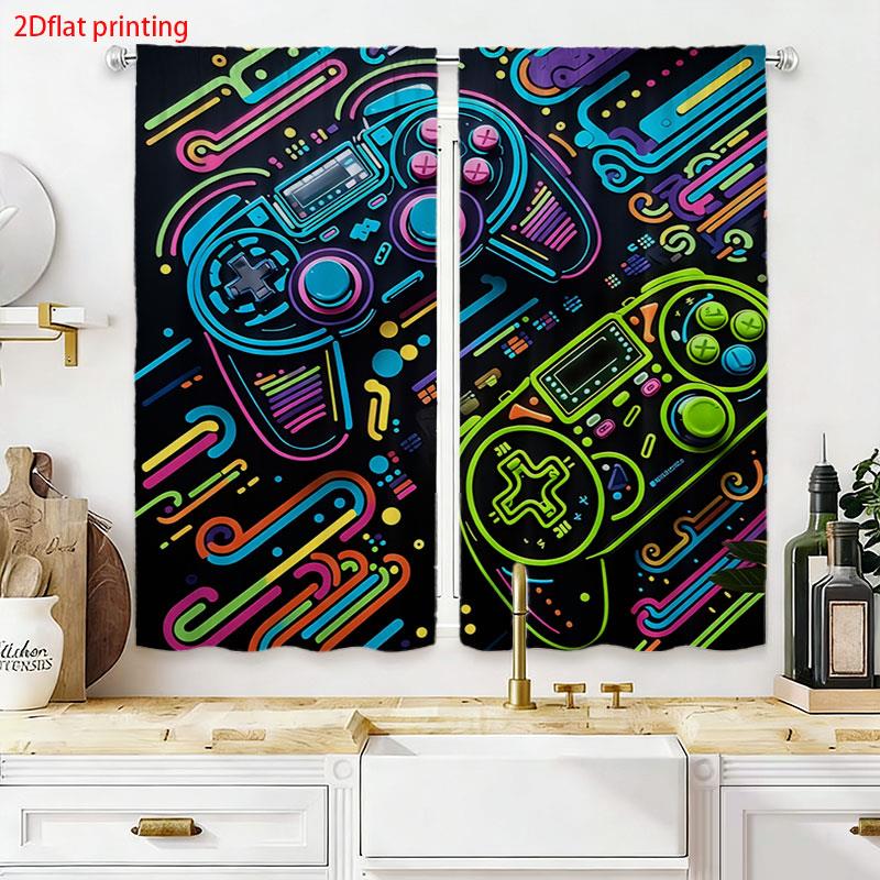 2 Tende da Gaming Stile Neon R - Background Retro Gaming recensione e prezzo