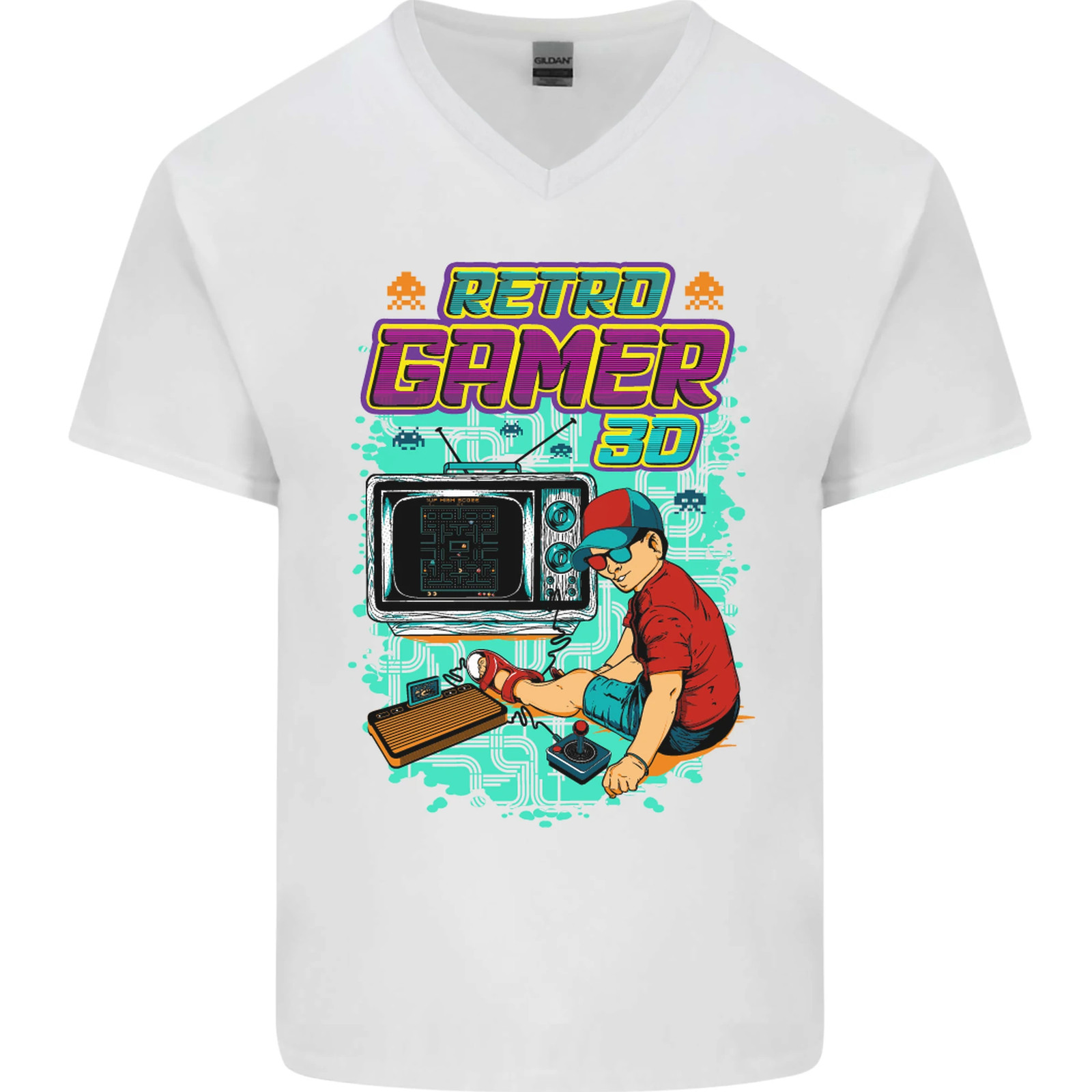 Maglietta da uomo in cotone co - Retro Gaming Juegos recensione e prezzo