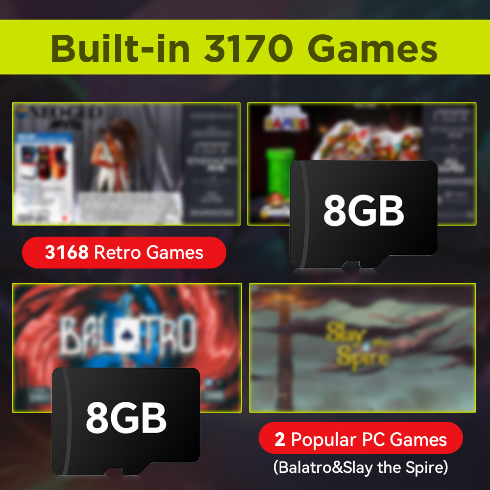 Scheda TF di gioco da 8 GB con - Retro Gaming App recensione e prezzo