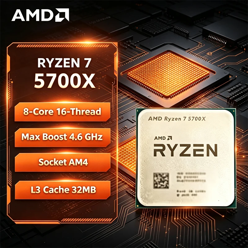 AMD Ryzen 7 5700X AMD R7 5700X - Amd Cpu Ryzen 7 recensione e prezzo